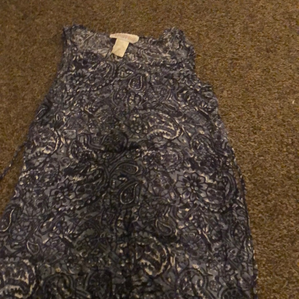 Blue dress